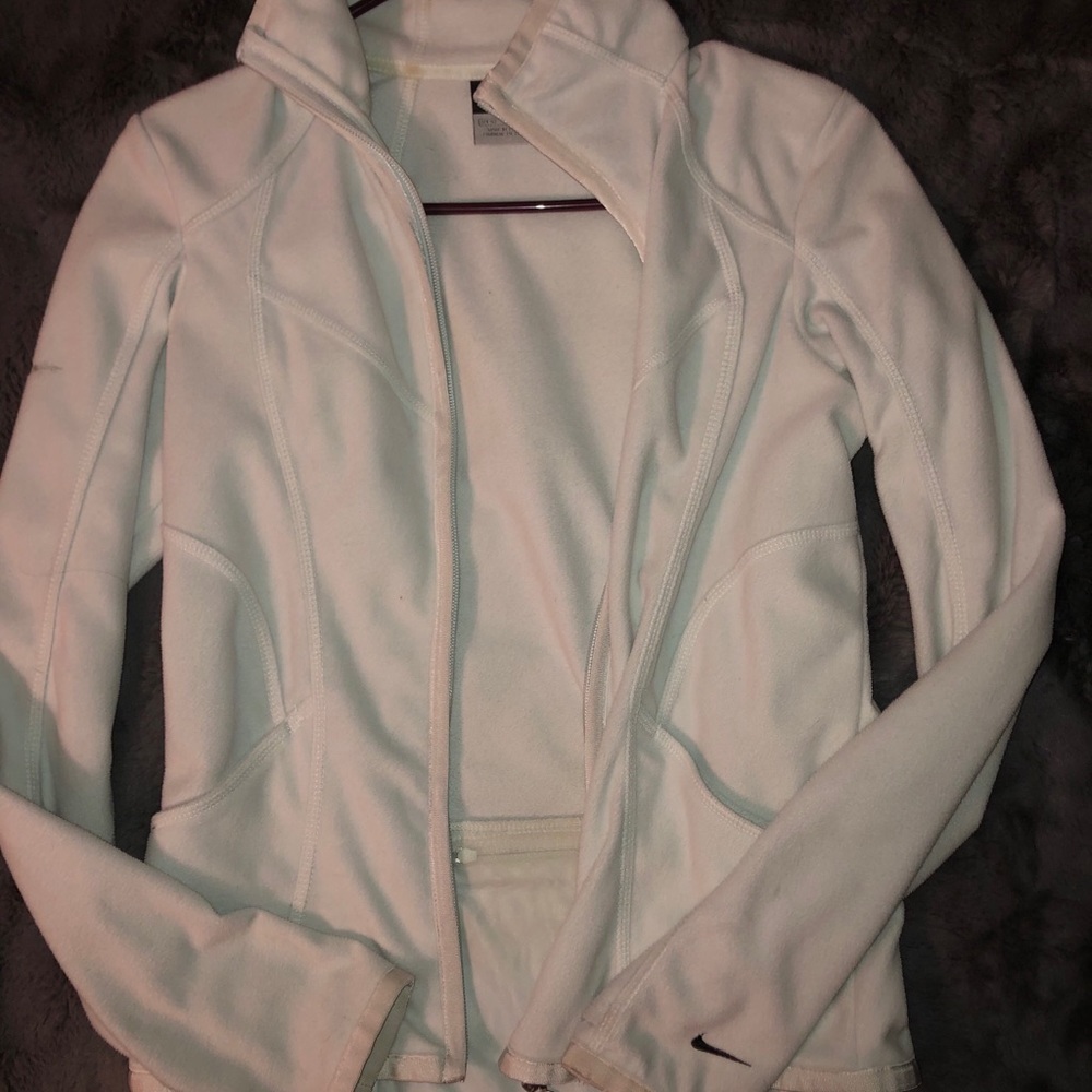 nike fleece zip-up
